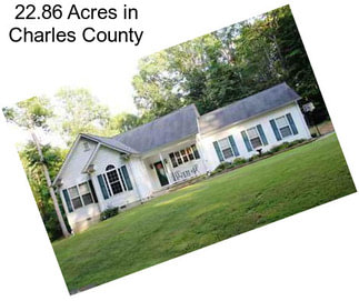 22.86 Acres in Charles County