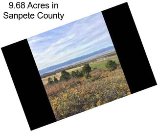 9.68 Acres in Sanpete County