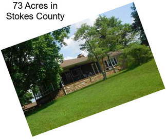 73 Acres in Stokes County