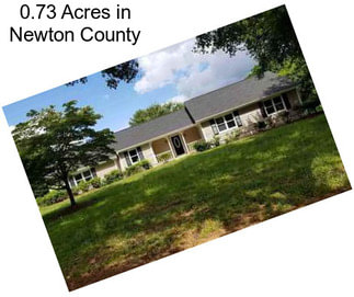 0.73 Acres in Newton County