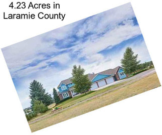 4.23 Acres in Laramie County