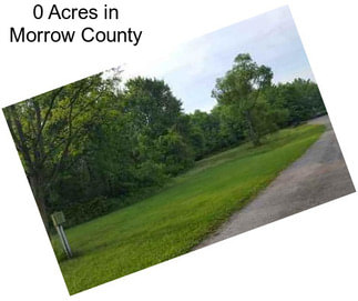 0 Acres in Morrow County