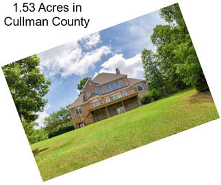 1.53 Acres in Cullman County