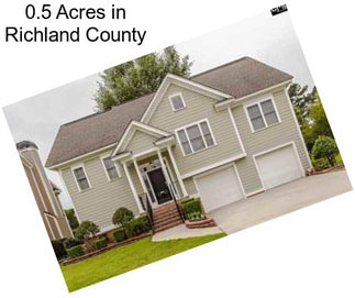 0.5 Acres in Richland County