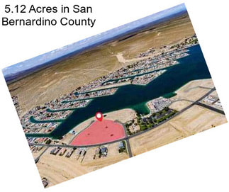 5.12 Acres in San Bernardino County