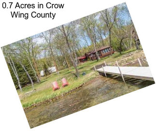 0.7 Acres in Crow Wing County