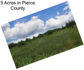 5 Acres in Pierce County