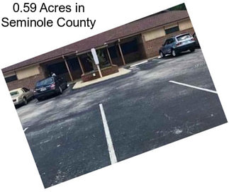 0.59 Acres in Seminole County