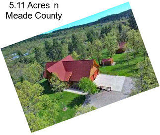 5.11 Acres in Meade County