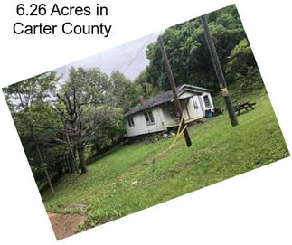 6.26 Acres in Carter County