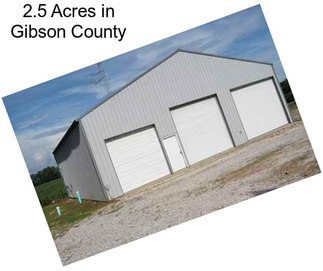 2.5 Acres in Gibson County