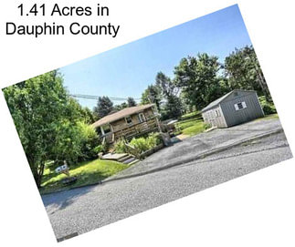 1.41 Acres in Dauphin County