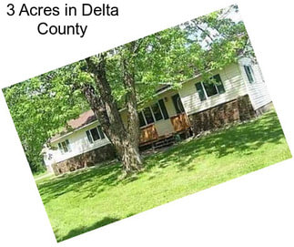 3 Acres in Delta County