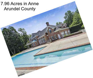 7.96 Acres in Anne Arundel County