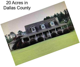 20 Acres in Dallas County
