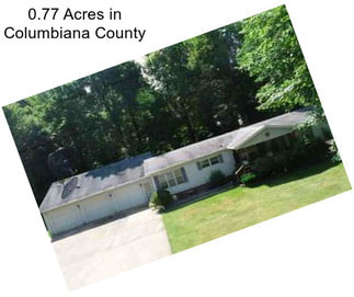 0.77 Acres in Columbiana County