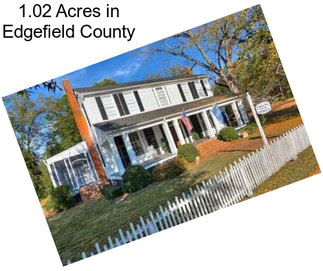 1.02 Acres in Edgefield County