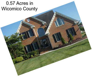 0.57 Acres in Wicomico County