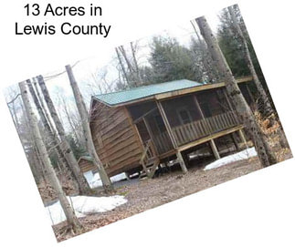 13 Acres in Lewis County