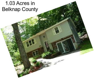 1.03 Acres in Belknap County
