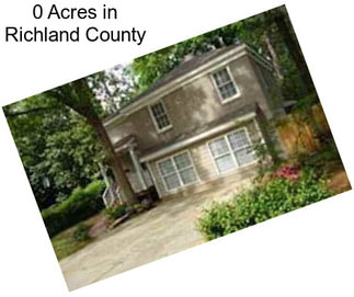 0 Acres in Richland County