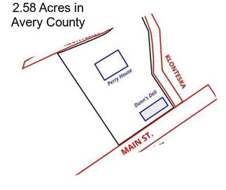 2.58 Acres in Avery County