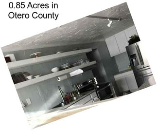 0.85 Acres in Otero County