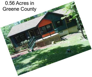 0.56 Acres in Greene County