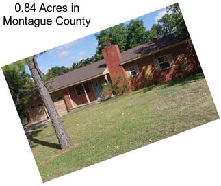 0.84 Acres in Montague County