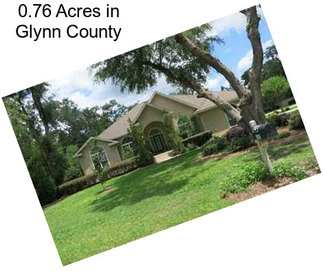 0.76 Acres in Glynn County