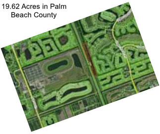 19.62 Acres in Palm Beach County