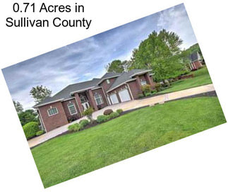 0.71 Acres in Sullivan County