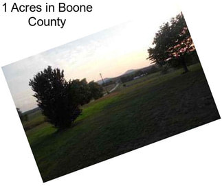 1 Acres in Boone County