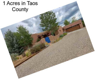 1 Acres in Taos County