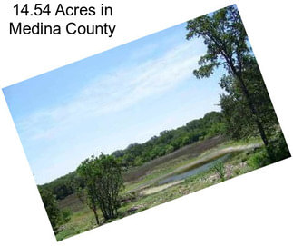 14.54 Acres in Medina County