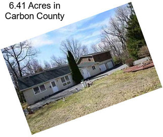 6.41 Acres in Carbon County