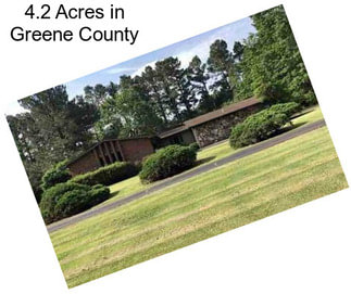 4.2 Acres in Greene County