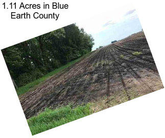 1.11 Acres in Blue Earth County