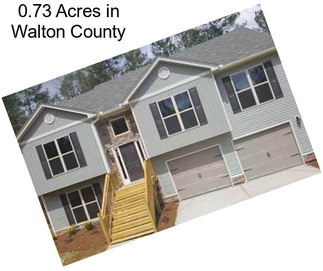 0.73 Acres in Walton County