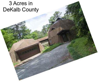 3 Acres in DeKalb County