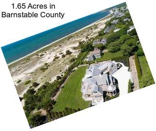 1.65 Acres in Barnstable County