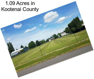 1.09 Acres in Kootenai County