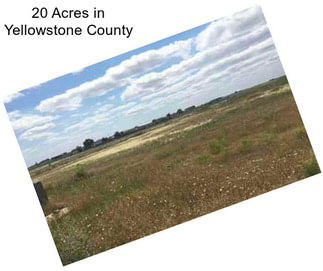 20 Acres in Yellowstone County