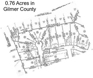 0.76 Acres in Gilmer County