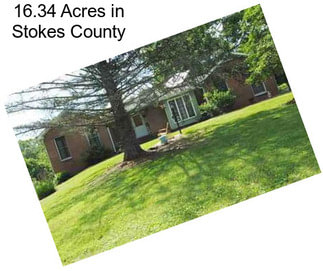 16.34 Acres in Stokes County