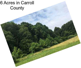 6 Acres in Carroll County