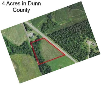 4 Acres in Dunn County