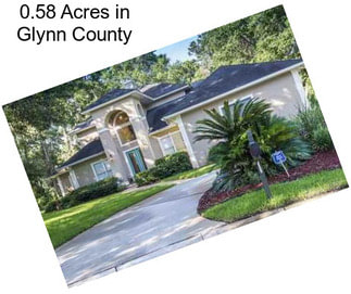 0.58 Acres in Glynn County