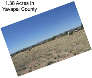 1.38 Acres in Yavapai County