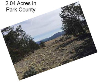 2.04 Acres in Park County